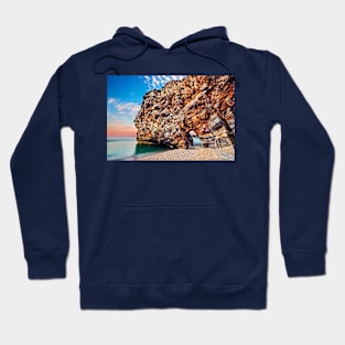 Mylopotamos beach - Pelion, Greece. Hoodie